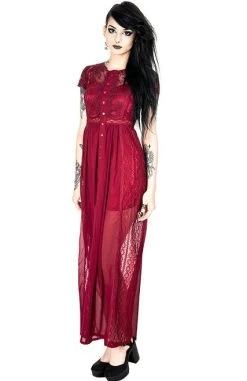 Restyle Grace Dress: Red