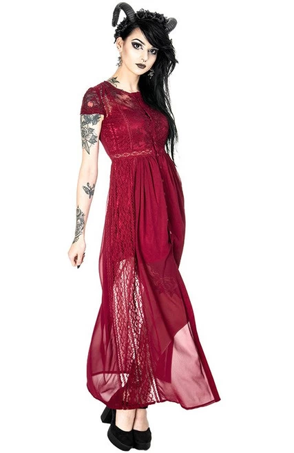 Restyle Grace Dress: Red 10 Restyle Grace Dress: Red - Image 8