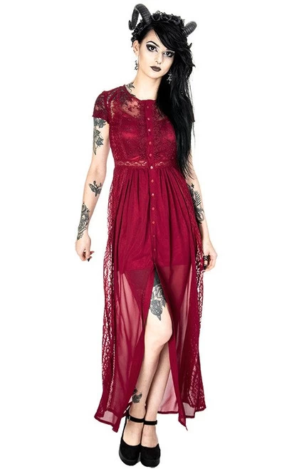 Restyle Grace Dress: Red 13 Restyle Grace Dress: Red - Image 11