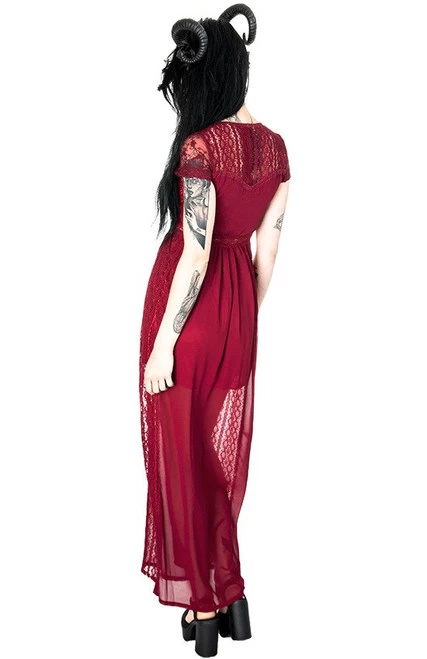 Restyle Grace Dress: Red 6 Restyle Grace Dress: Red - Image 4