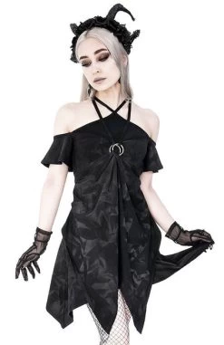 Restyle Strappy Elvish Tunic Dress -Fashion Apparel eng pl Strappy Pentagram Acid Wash Tunic Elvish Dress 2143 11 30035.1636352654