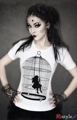 Restyle Girl In A Cage T-Shirt