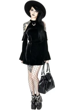 Restyle Velvet Moon Dress