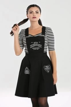 Hell Bunny Samara Pinafore Dress - XS And 5XL 16 Hell Bunny Samara Pinafore Dress - XS And 5XL -Fashion Apparel hlb40101 samara pinafore dress 02 1 2 35239.1671521482