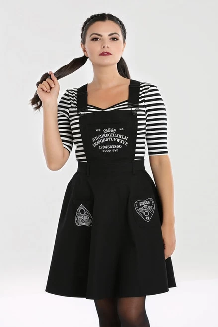 Hell Bunny Samara Pinafore Dress - XS And 5XL 7 Hell Bunny Samara Pinafore Dress - XS And 5XL - Image 5
