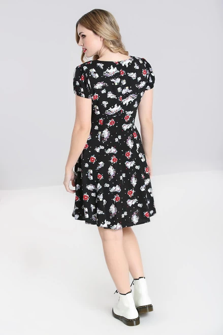 Hell Bunny Star Catcher Mini Dress - XS, 4XL And 5XL 4 Hell Bunny Star Catcher Mini Dress - XS, 4XL And 5XL - Image 2