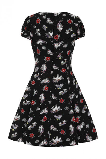 Hell Bunny Star Catcher Mini Dress - XS, 4XL And 5XL 9 Hell Bunny Star Catcher Mini Dress - XS, 4XL And 5XL - Image 7