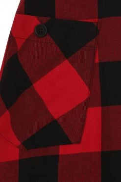 Hell Bunny Teen Spirit Mid Skirt: Black / Red - Small To 3XL -Fashion Apparel hlb50071 teen spirit mid skirt black red 11 2 38594.1607069019