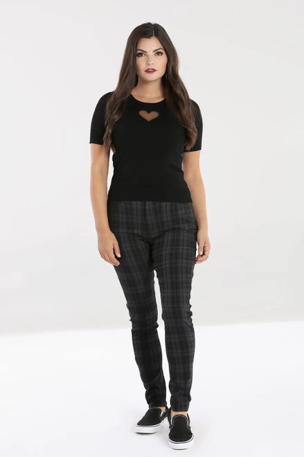 Hell Bunny Storm Stretch Pants - Small And 4XL 6 Hell Bunny Storm Stretch Pants - Small And 4XL - Image 4