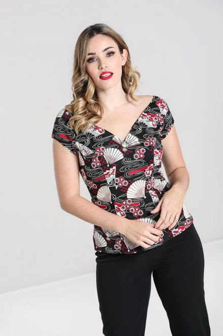 Hell Bunny Lanah Top - Small And 2XL 4 Hell Bunny Lanah Top - Small And 2XL - Image 2