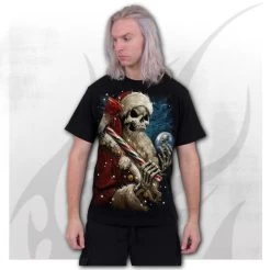 Spiral Candy Cane Santa T-Shirt 7 Spiral Candy Cane Santa T-Shirt -Fashion Apparel image 1 46000.1607666493