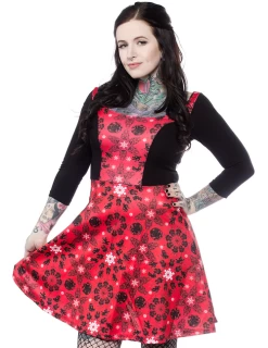 Kreepsville 666 Krampus Flare Dress -Fashion Apparel kreepsville krampus flare dress 1 09211.1645616360