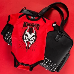 Sourpuss Lil' Krampus One Piece Romper 7 Sourpuss Lil' Krampus One Piece Romper -Fashion Apparel lil krampus 32356.1547774184
