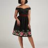 Collectif Lilith Festive Floral Swing Dress - Medium 2 Collectif Lilith Festive Floral Swing Dress - Medium -Fashion Apparel lilith festive floral swing dress p15553 942437 zoom 03535.1634111406