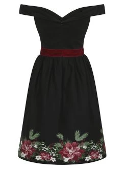 Collectif Lilith Festive Floral Swing Dress - Medium 9 Collectif Lilith Festive Floral Swing Dress - Medium -Fashion Apparel lilith festive floral swing dress p15553 942439 zoom 25049.1634111418