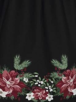 Collectif Lilith Festive Floral Swing Dress - Medium 10 Collectif Lilith Festive Floral Swing Dress - Medium -Fashion Apparel lilith festive floral swing dress p15553 942440 zoom 23769.1634111426