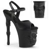 Pleaser Rapture 8" Skull Platform Heels -Fashion Apparel rapture 809 bpu 97326.1644310275