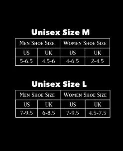 Akumu Ink La Sirena Unisex Socks -Fashion Apparel sock chart 1cd3c6d7 760e 44f0 9583 f910da49cc9b 750x 70895.1581745338
