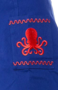 Sourpuss Blue Octopus Suzie Skirt -Fashion Apparel sp octopus suzie skirt 3 62993.1551069142