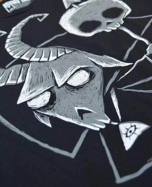 Akumu Ink Baphomet Unisex T-Shirt 6 Akumu Ink Baphomet Unisex T-Shirt - Image 4